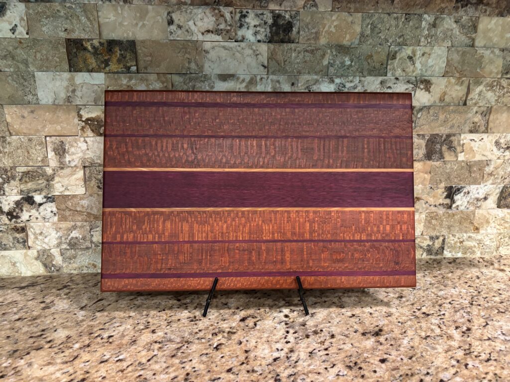 Leopardwood & Purpleheart