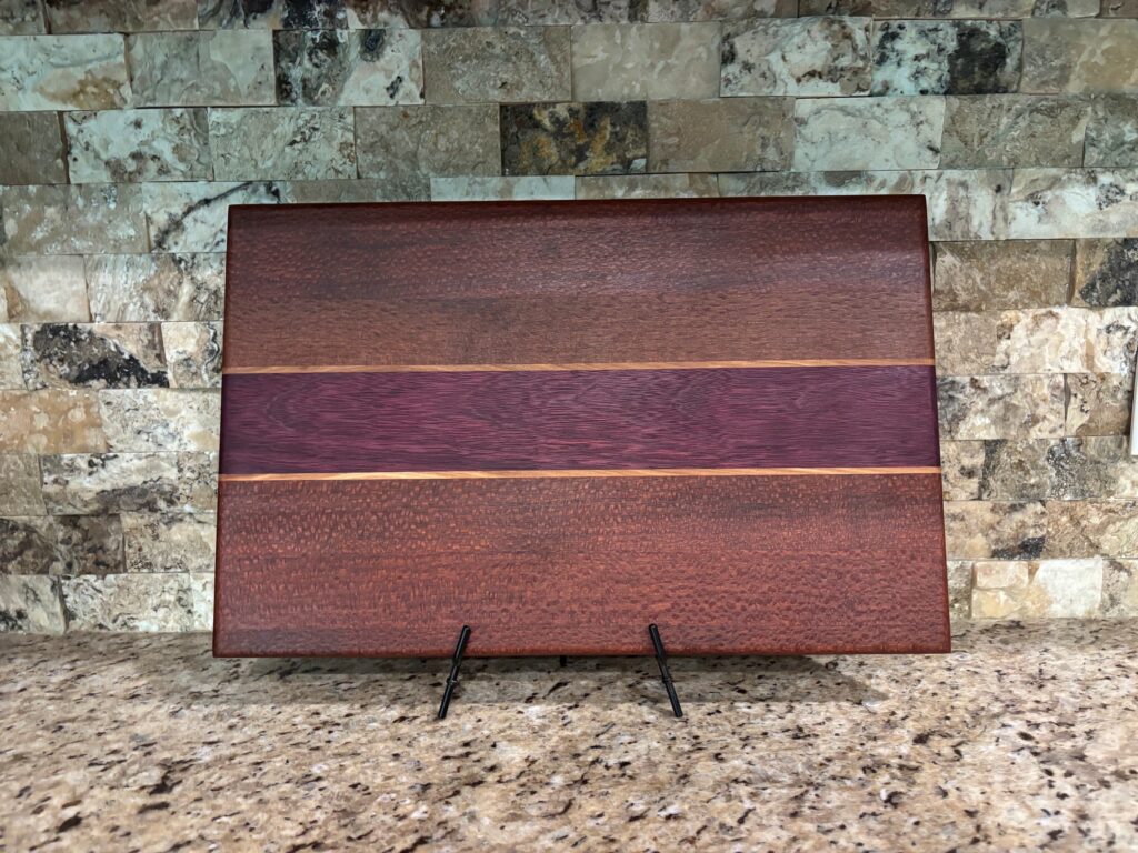 Leopardwood & Purpleheart