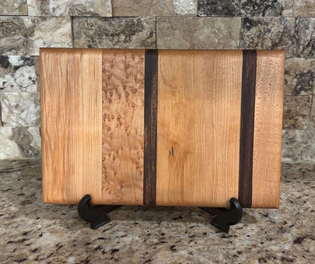 Rock Maple & Bubinga Cheeseboard
